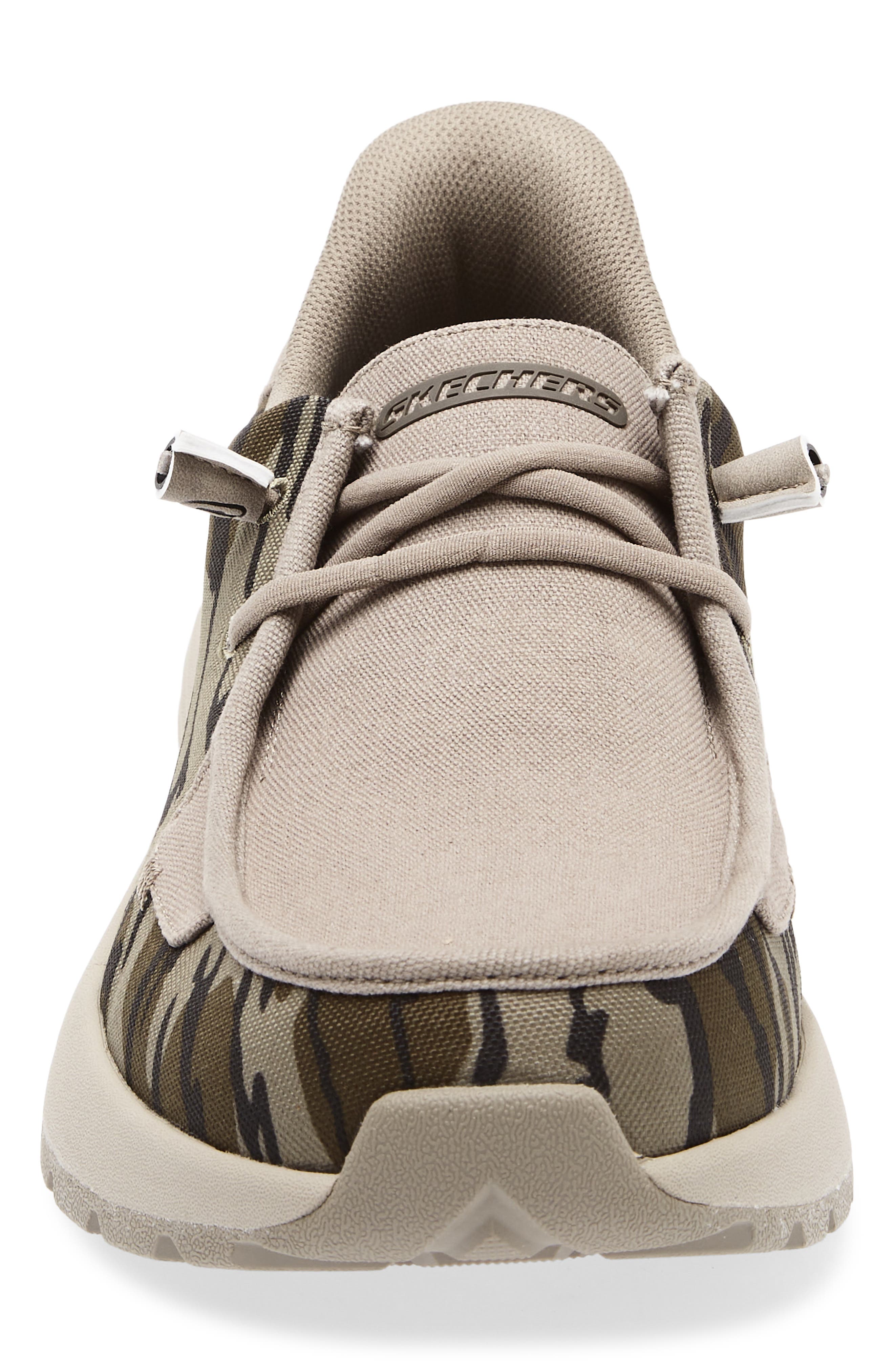 SKECHERS Relaxed Fit Slip-On Sneaker, Alternate, color, Taupe