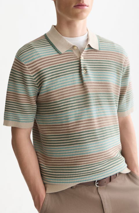Striped Regular Fit Polo