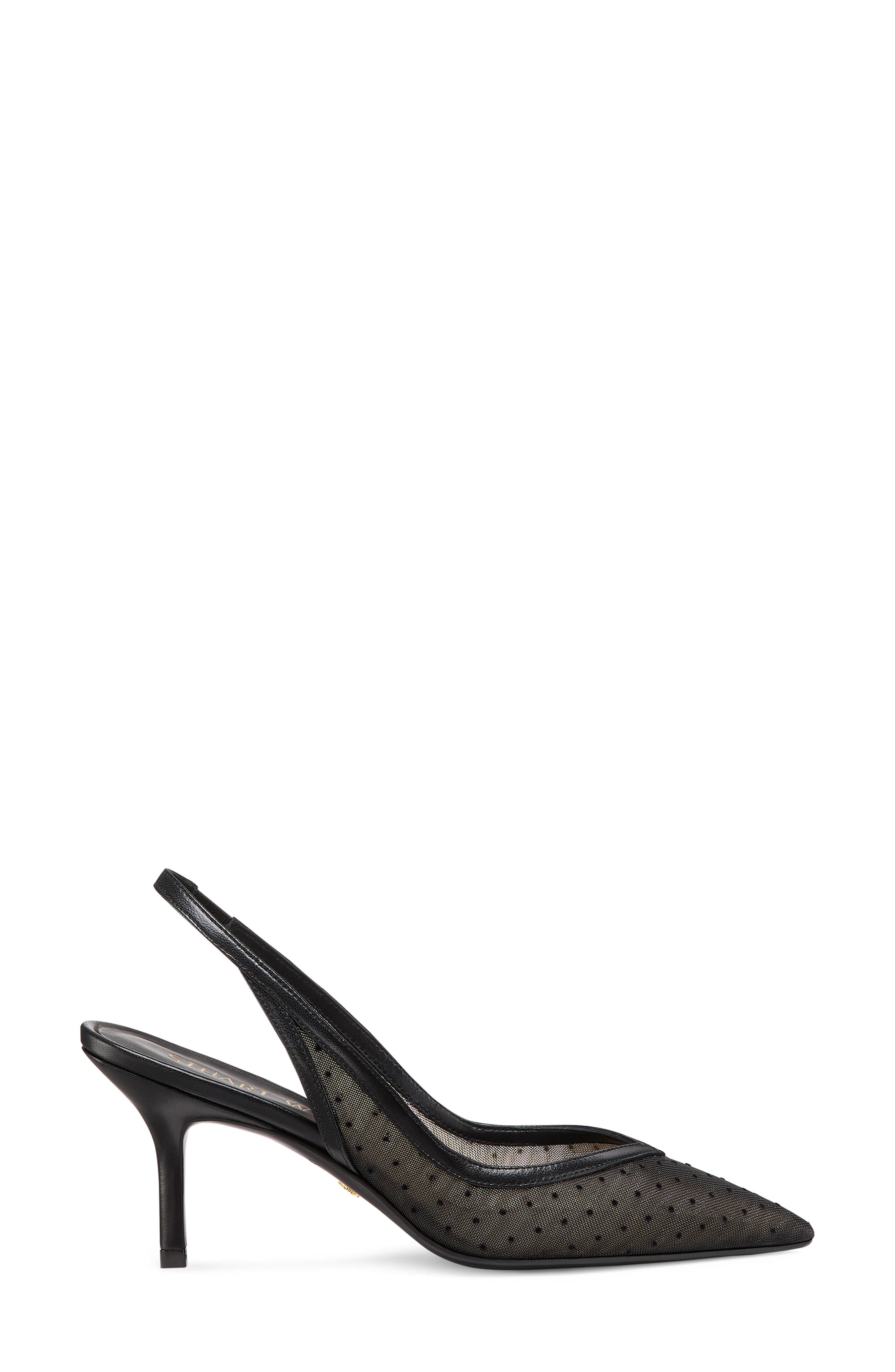 Stuart Weitzman Eva 75 Pointed Toe Slingback Pump, Alternate, color, 