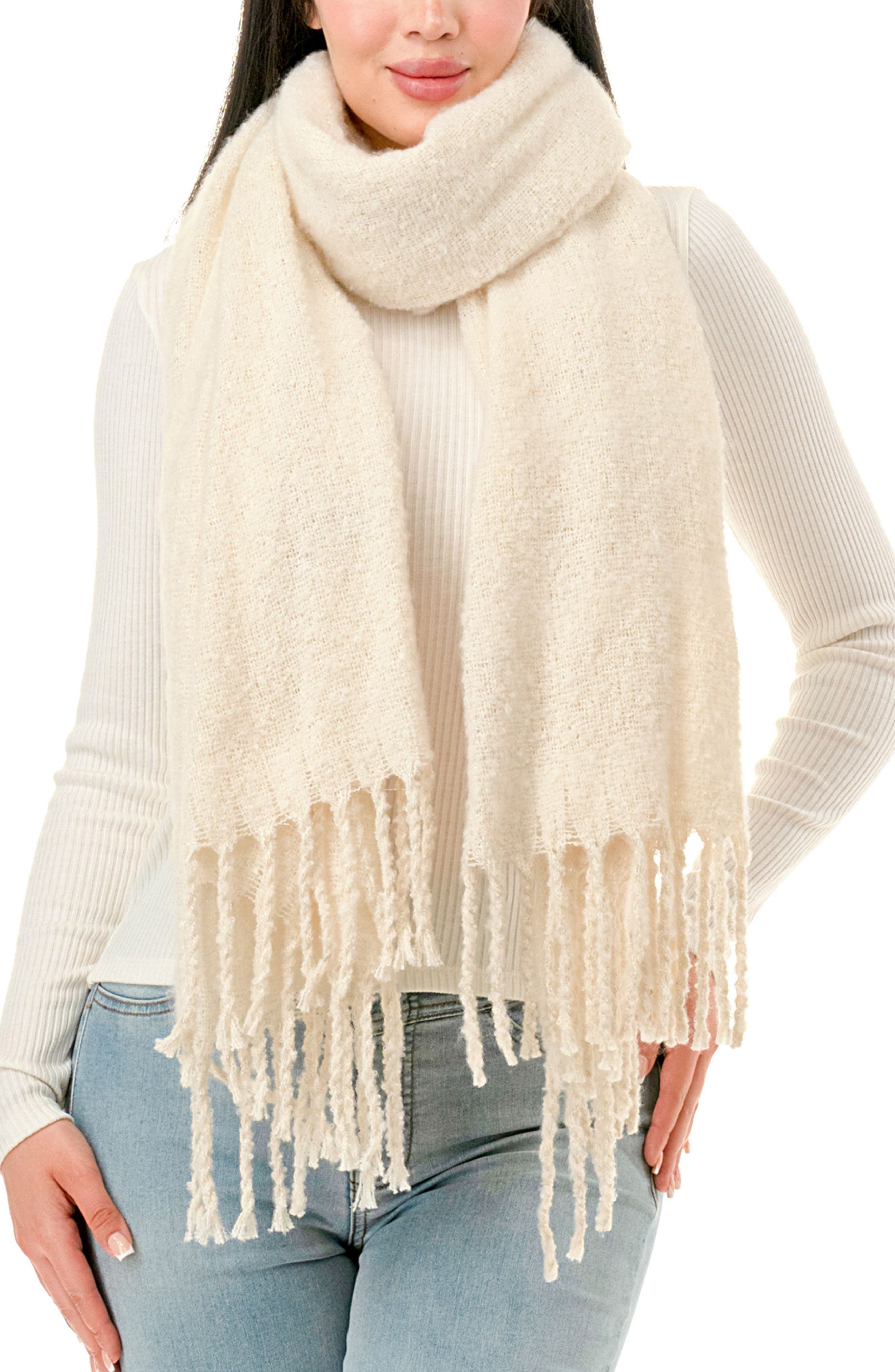 MARCUS ADLER Fringe Scarf