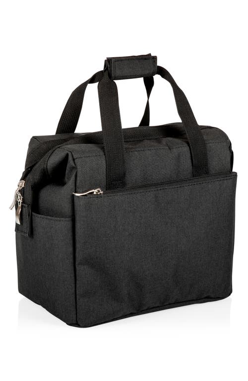 Picnic Time On The Go Cooler Lunch Tote Bag In Black