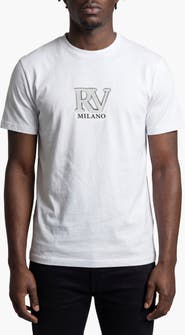 Roberto Vino Front Brush Slim fit Tee