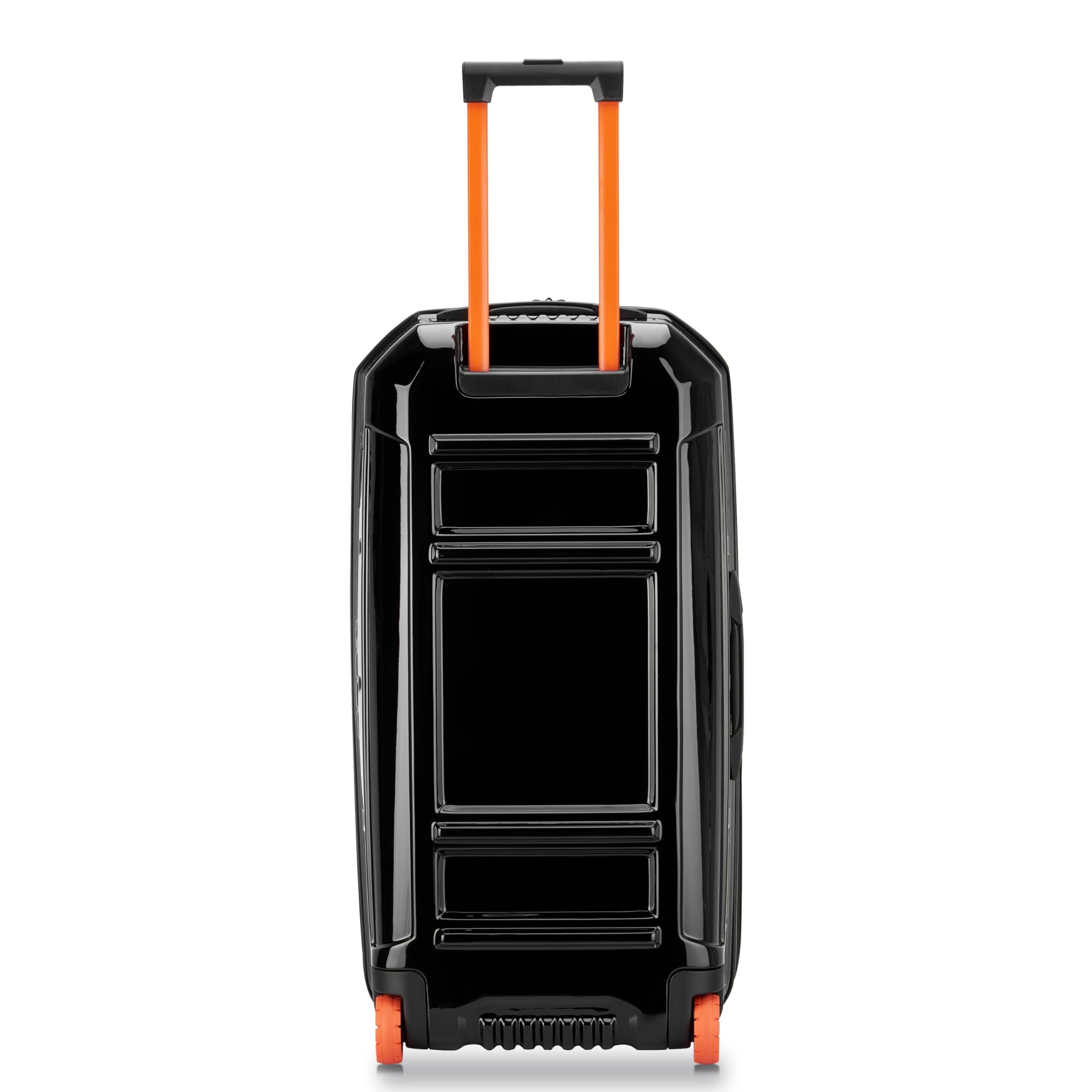 JEEP JH003B Checked-Large 30 Inch Hardside Expandable Luggage with Two Wheels, Alternate, color, Black