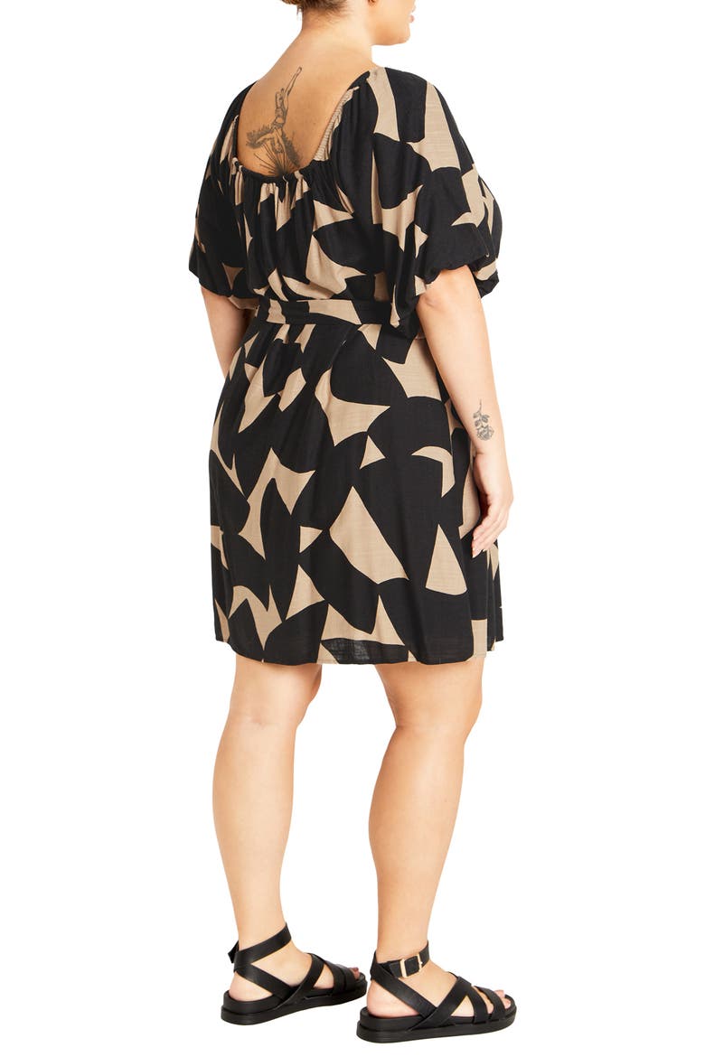Midtown Print Minidress, Alternate, color, PRINT