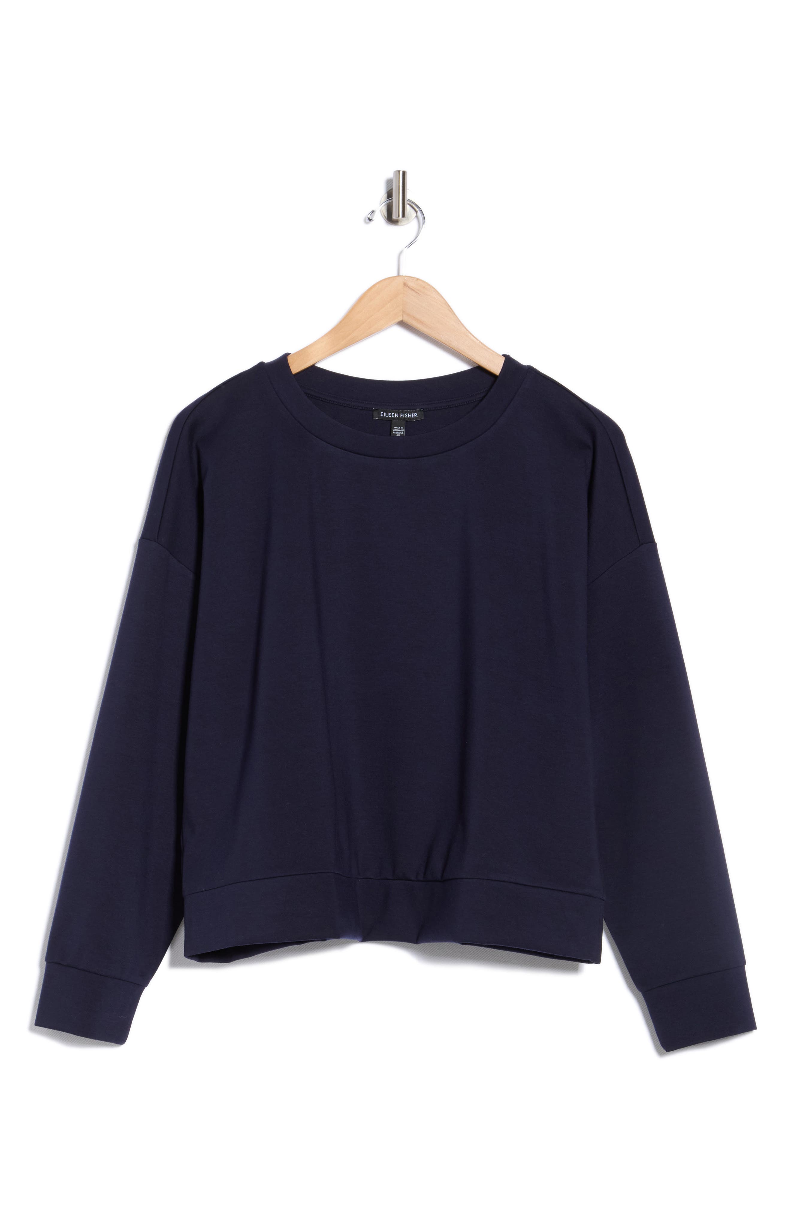 Eileen Fisher Round Neck Boxy Top