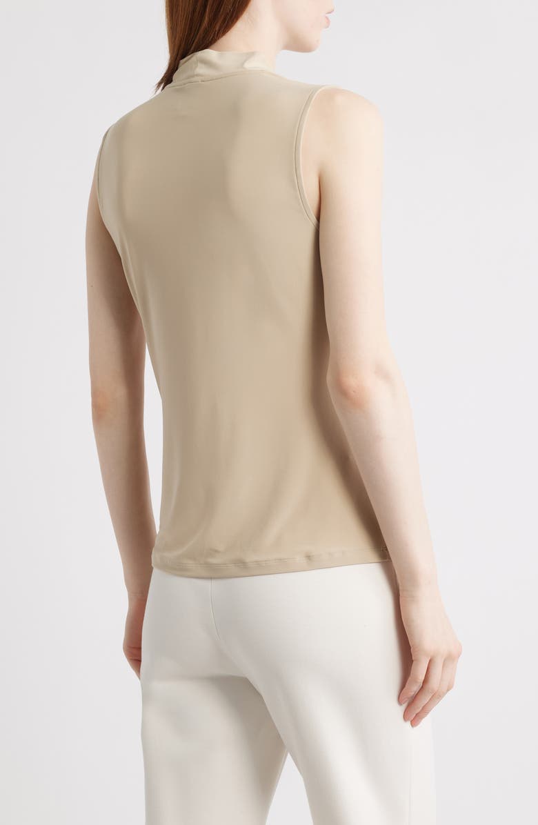 Anne Klein Shirred Faux Wrap Top, Alternate, color,