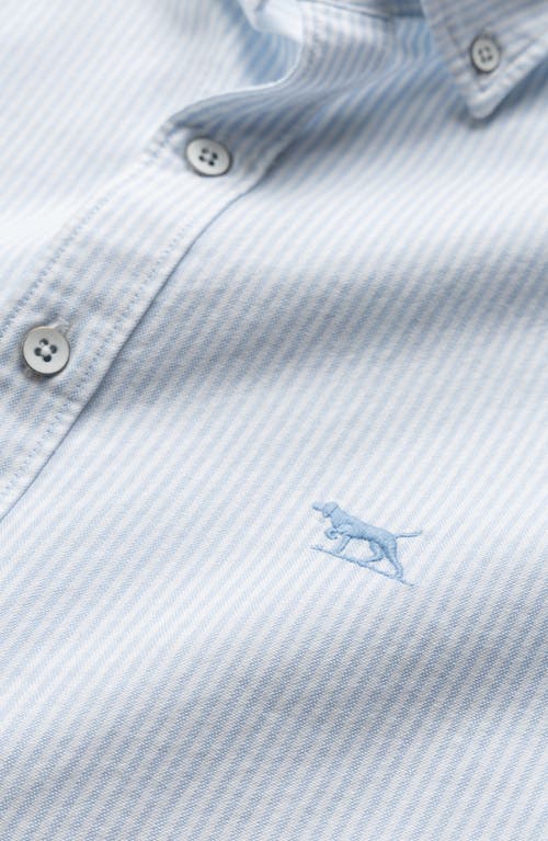 Rodd & Gunn South Island Stripe Button-up Shirt In Capri