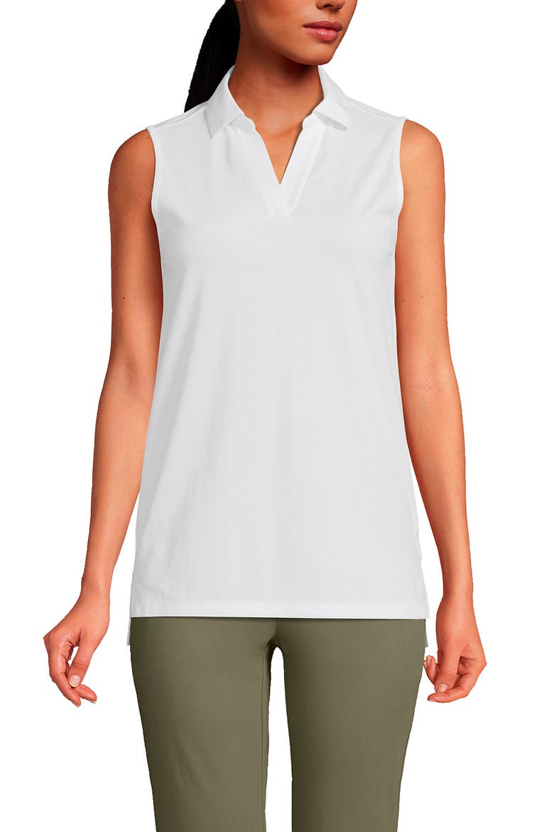 Performance Pique Polo, Main, color, White
