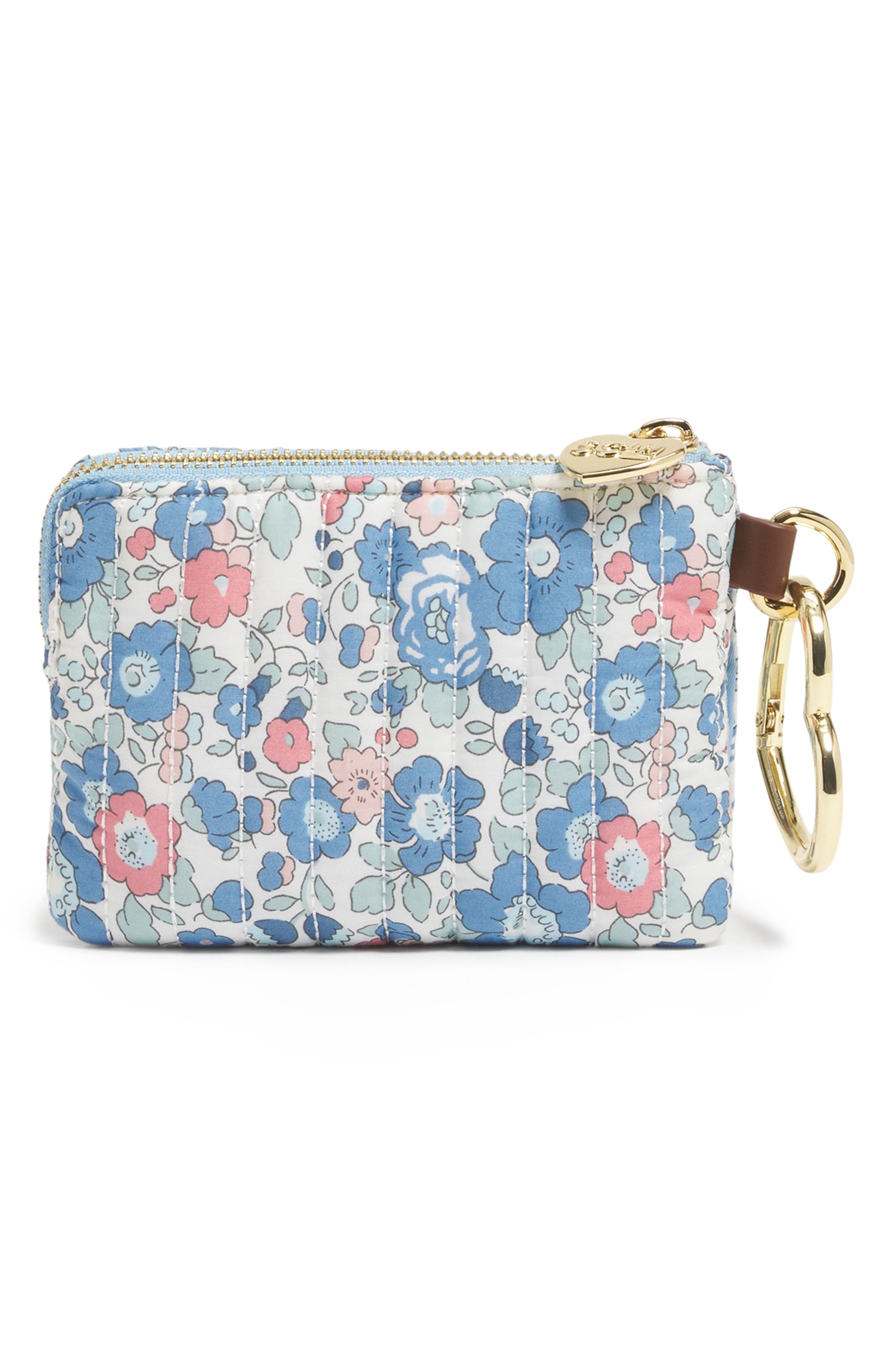 Stoney Clover Lane x Liberty Quilted Cotton Wallet Pouch, Alternate, color, Betsy