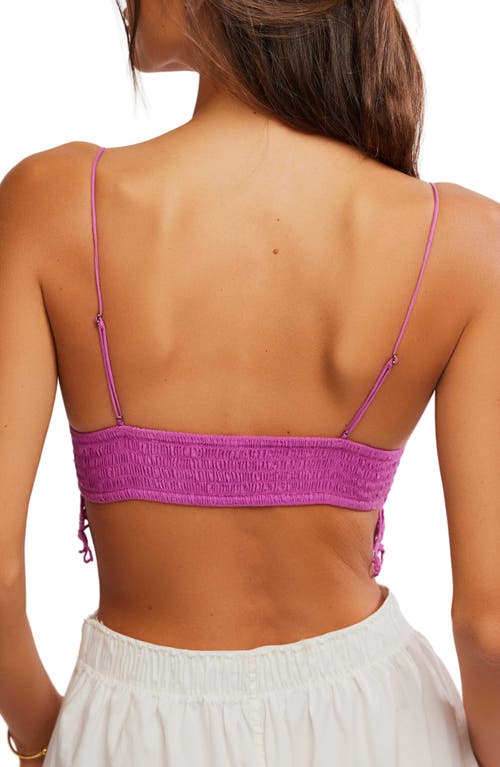 Free People Intimately Fp Asteria Lace Bralette In Radient Orchid