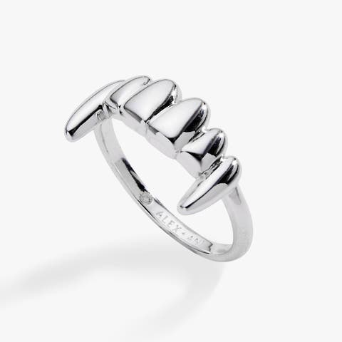 Vampire Teeth Fangs Ring