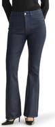 WARP+WEFT NAO Coated High Waist Bootcut Jeans