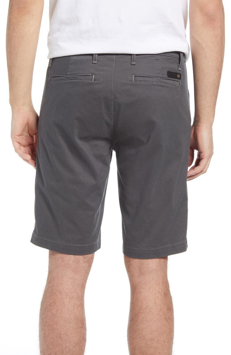 AG Griffin Geo Print Flat Front Shorts, Alternate, color, 