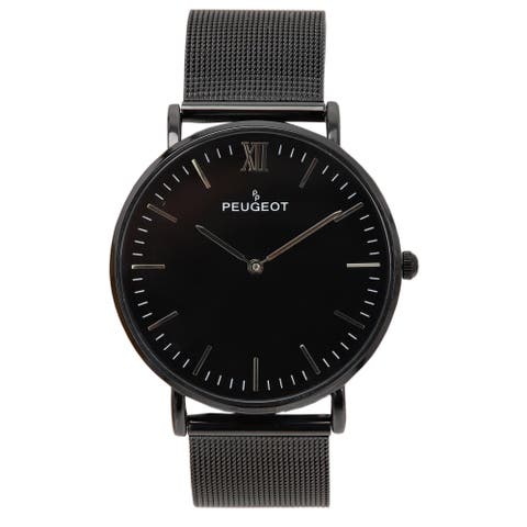 Vintage Ultra Slim Minimalist Dial Watch - 40MM