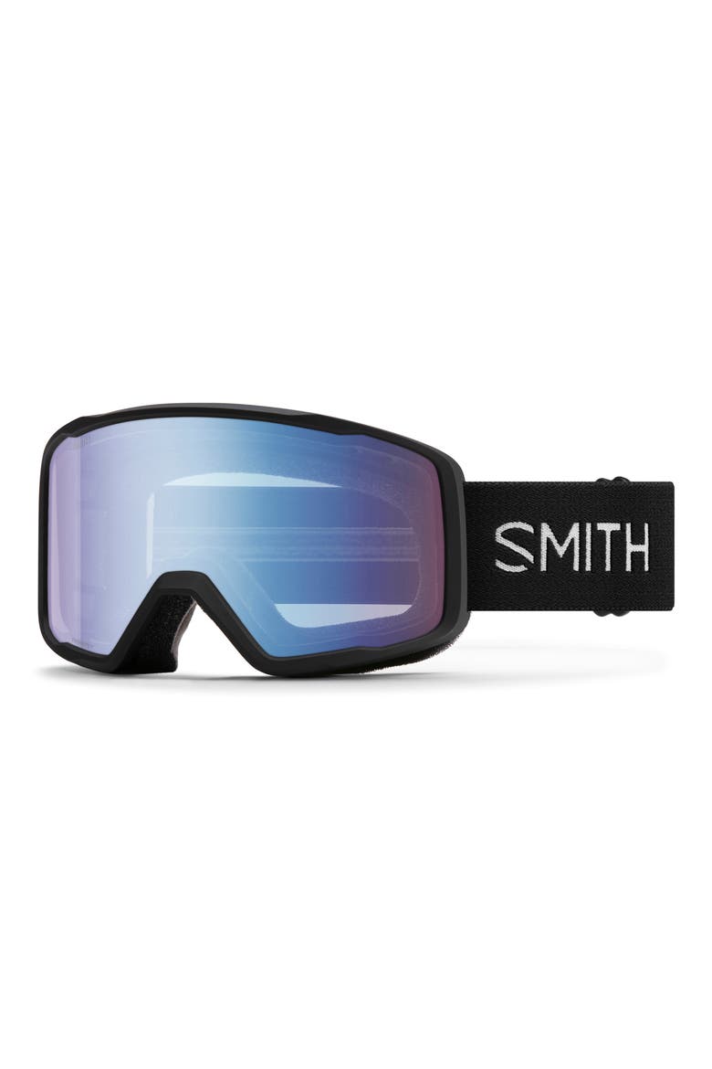 Tribute Snow Goggles, Main, color, BLACK / BLUE SENSOR MIRROR