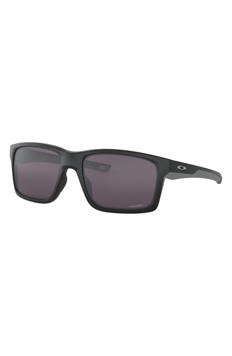 Oakley Mainlink<sup>™</sup> XL 61mm Prizm<sup>™</sup> Square Sunglasses, Alternate, color, Matte Black