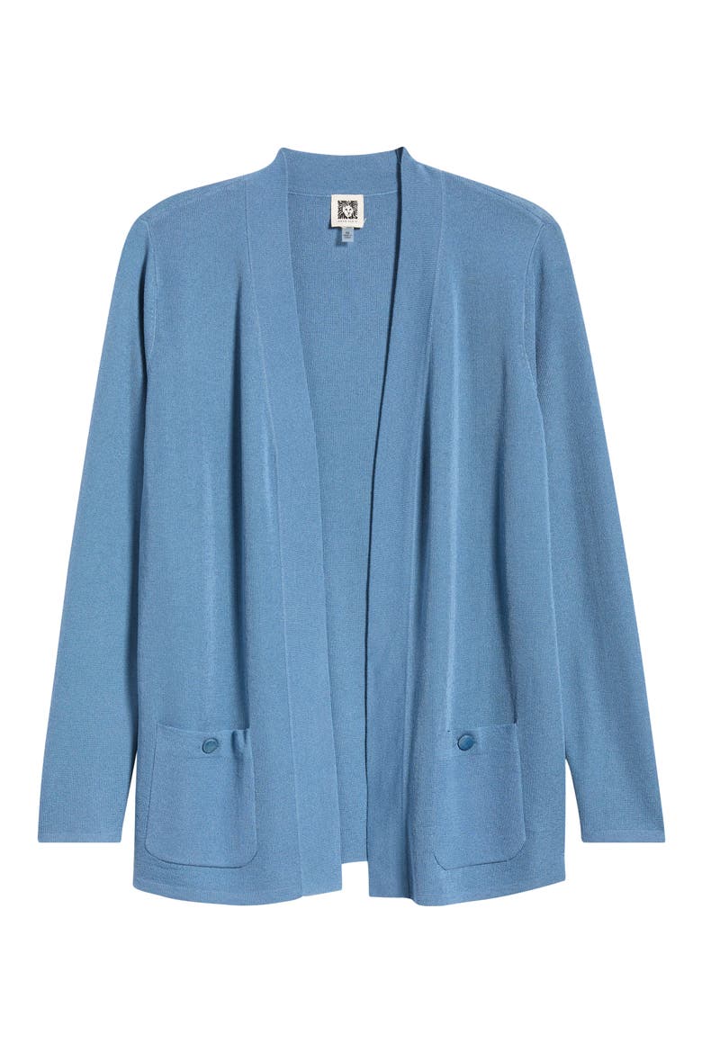 Malibu Open Front Cardigan, Main, color, DUTCH BLUE