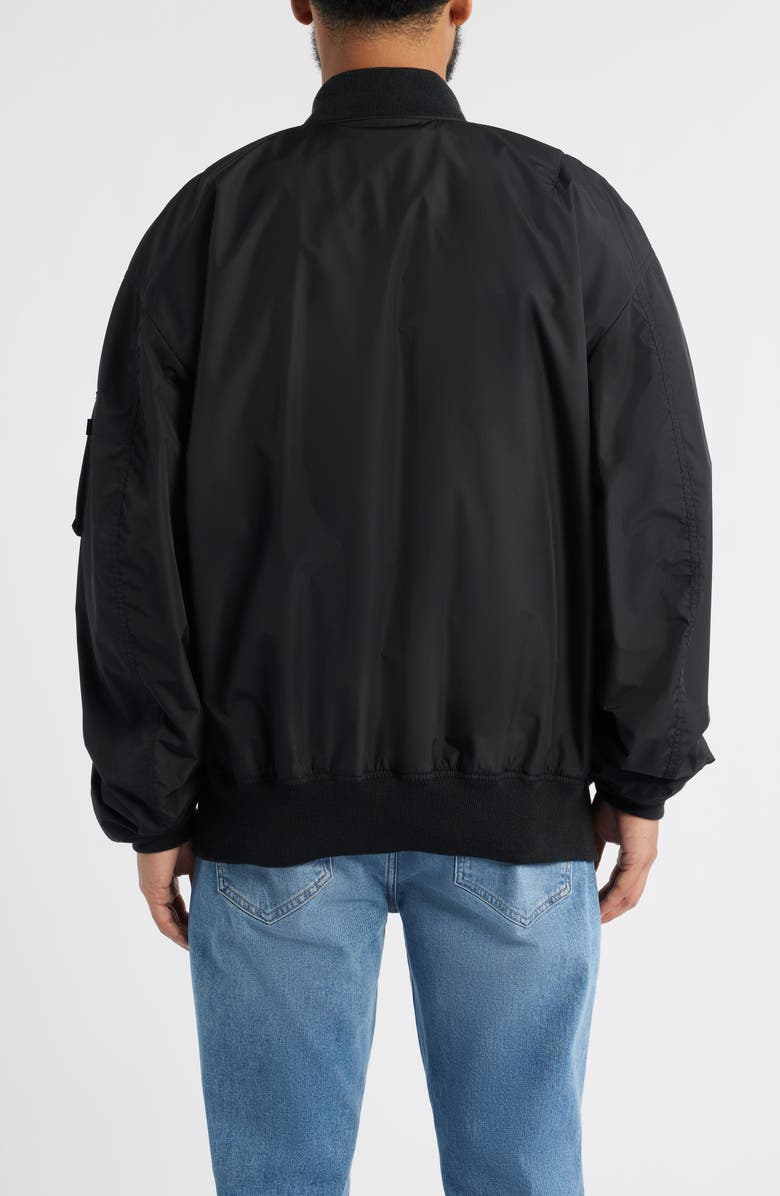 Alpha Industries L-2B Oversize Flight Jacket, Alternate, color, Black