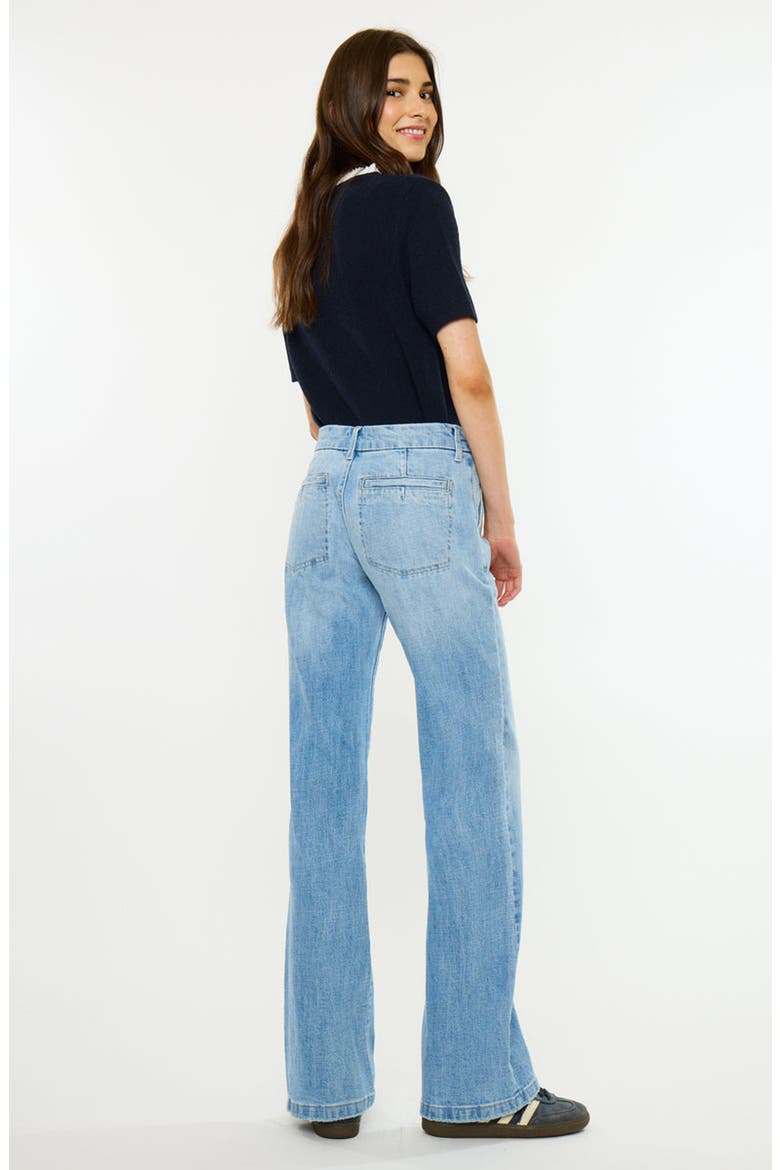 Azalea Low Rise Bootcut Jeans, Alternate, color, Medium Light