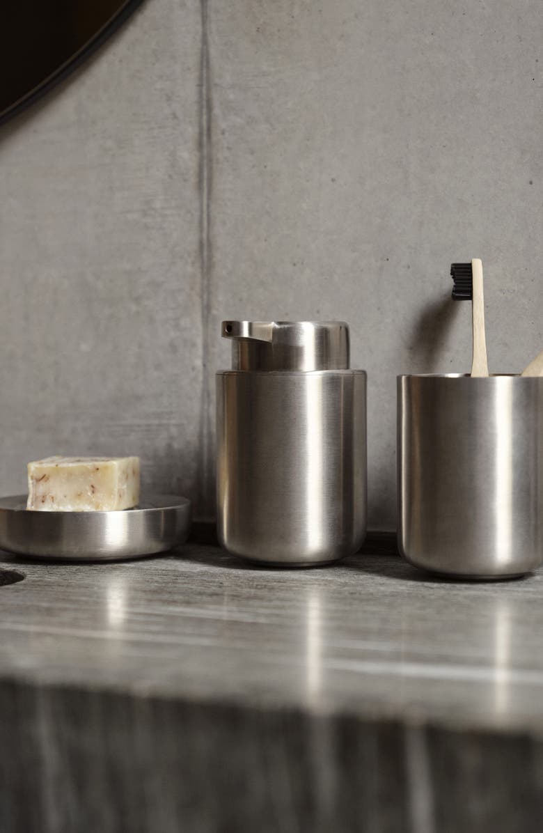 Zone Denmark Ume Soap Dispenser, Alternate, color, Stainless Steel