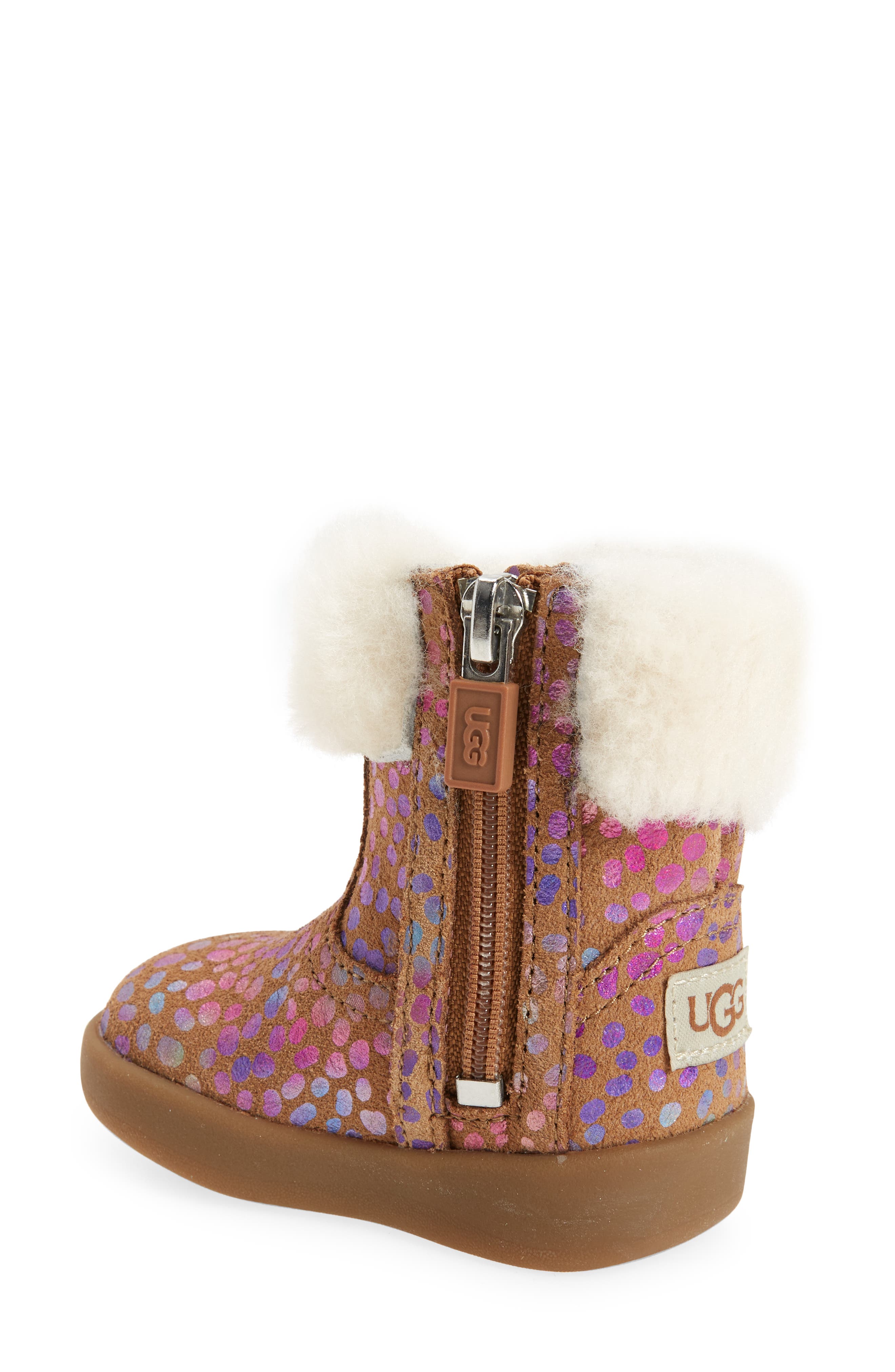 Jorie II Boot, Alternate, color, CHESTNUT SPARKLE SUEDE