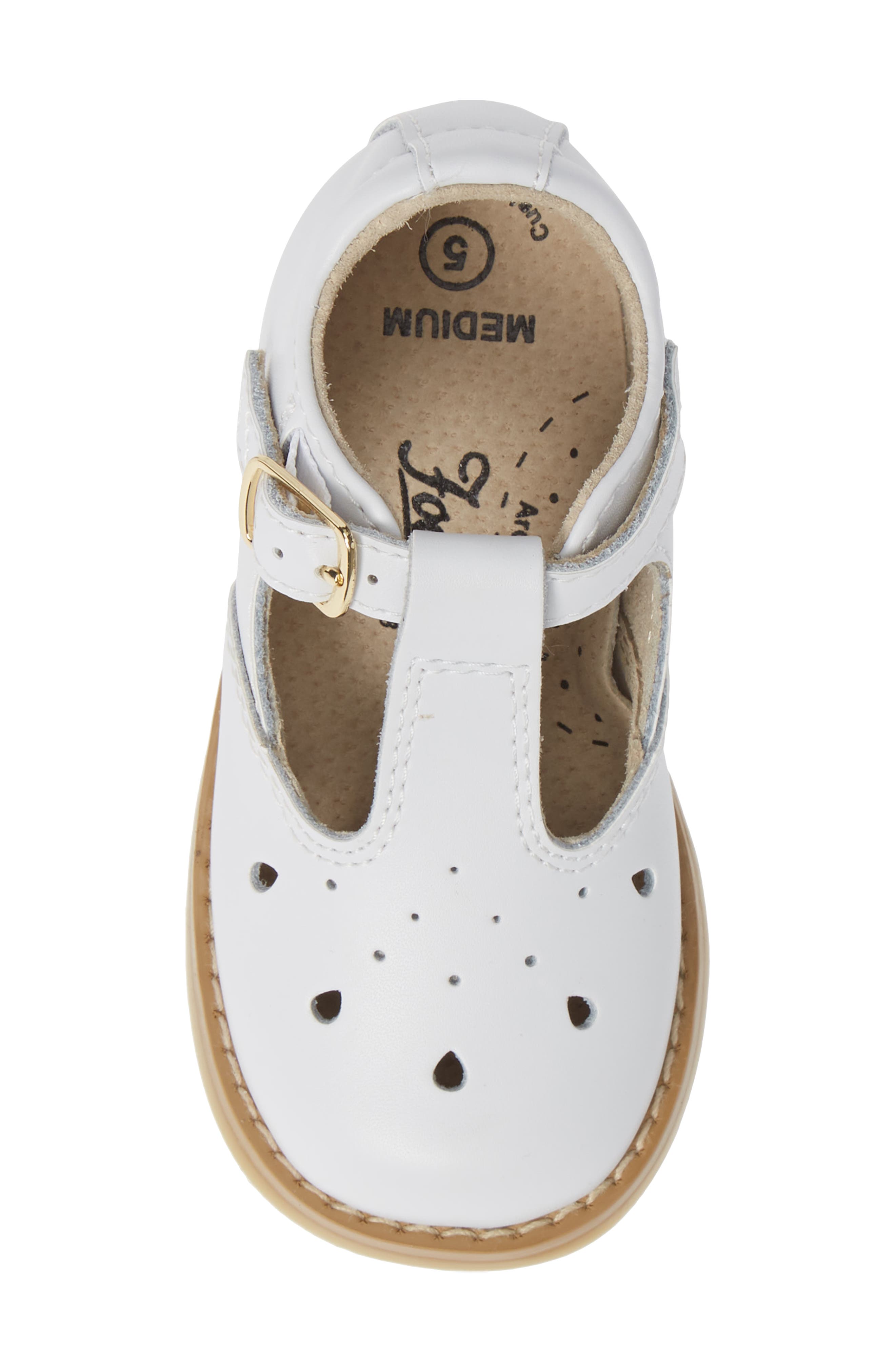 Footmates Harper Mary Jane, Alternate, color, White