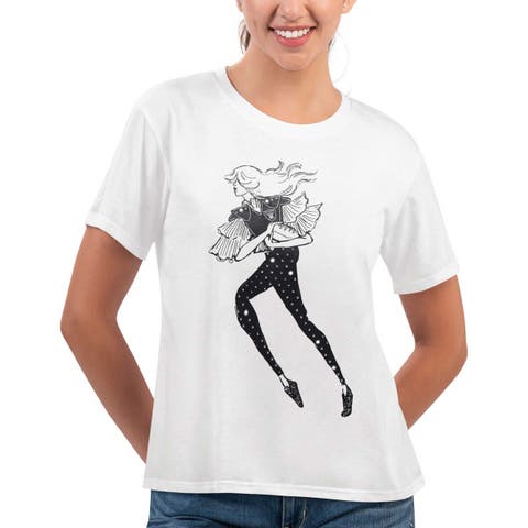 Women's G-III 4Her by Carl Banks White Las Vegas Raiders Play The Ball T-Shirt