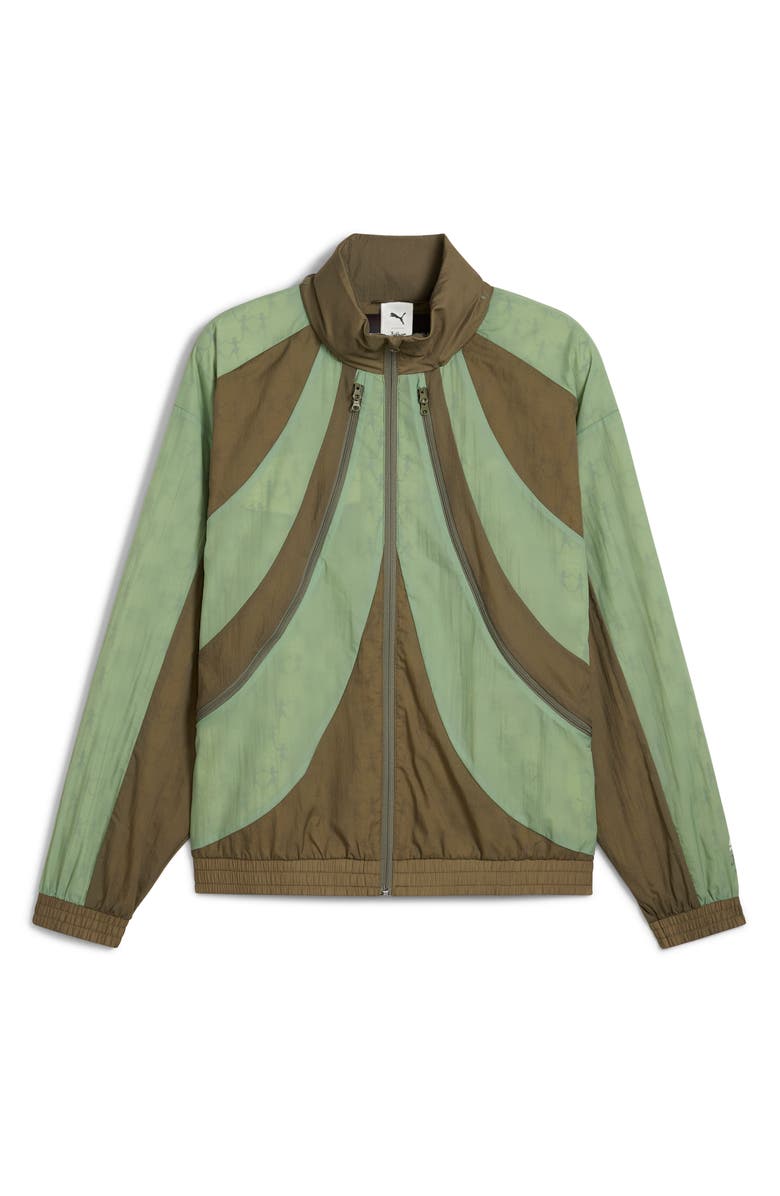 PUMA x KidSuper Oversize Nylon Windbreaker with Stowaway Hood, Alternate, color,