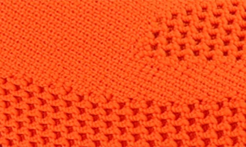 Ferragamo Nima Knit Sneakers In Orange