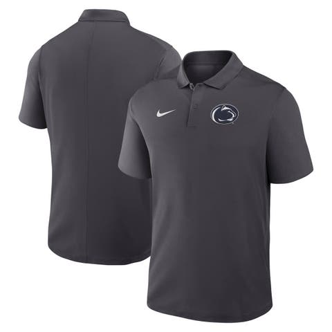 Men's Nike Anthracite Penn State Nittany Lions Primetime Victory Primary Logo Performance Polo