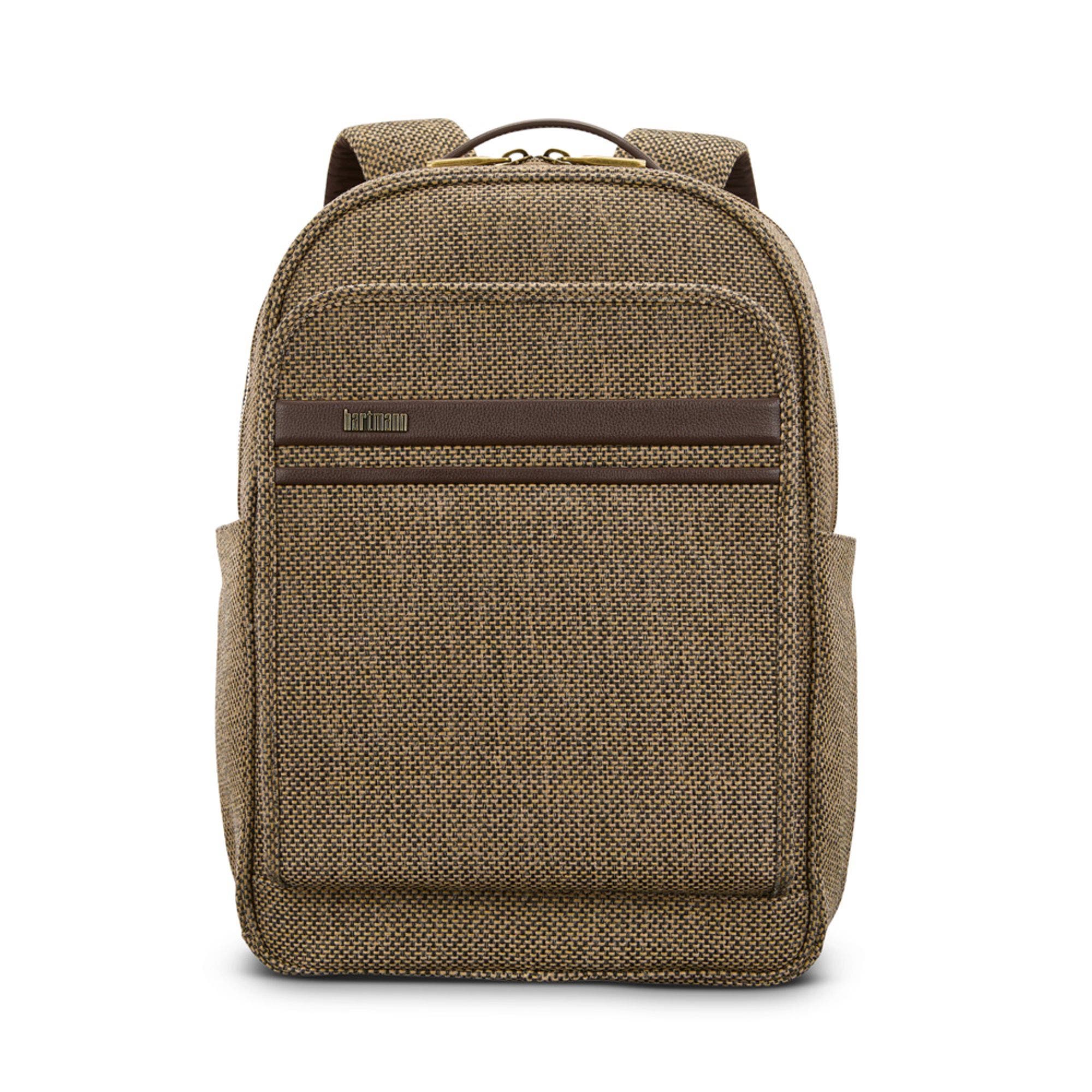 Tweed Travel Backpack, Main, color, Tweed/Natural Leather