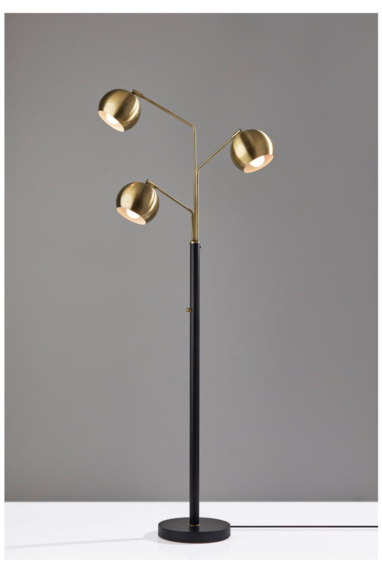 Emerson Tree Floor Lamp, Alternate, color, BLACK ANTIQUE BRASS