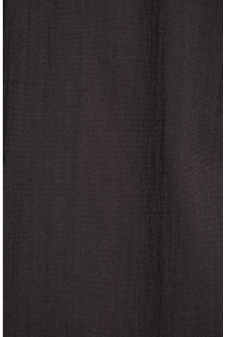 Paneled Bell Sleeve Popover Blouse, Alternate, color, BLACK