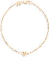 Astrid & Miyu Heart Charm Bracelet
