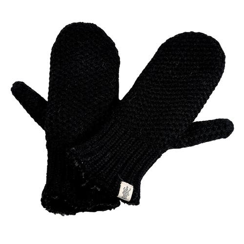 Nirvanna Designs Kent Mittens In Black
