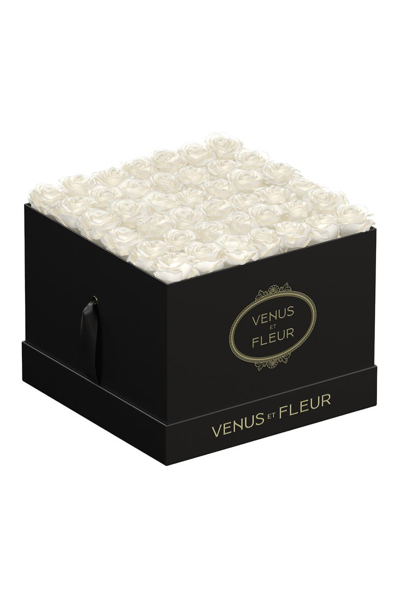 Classic Large Eternity Roses, Main, color, PURE WHITE
