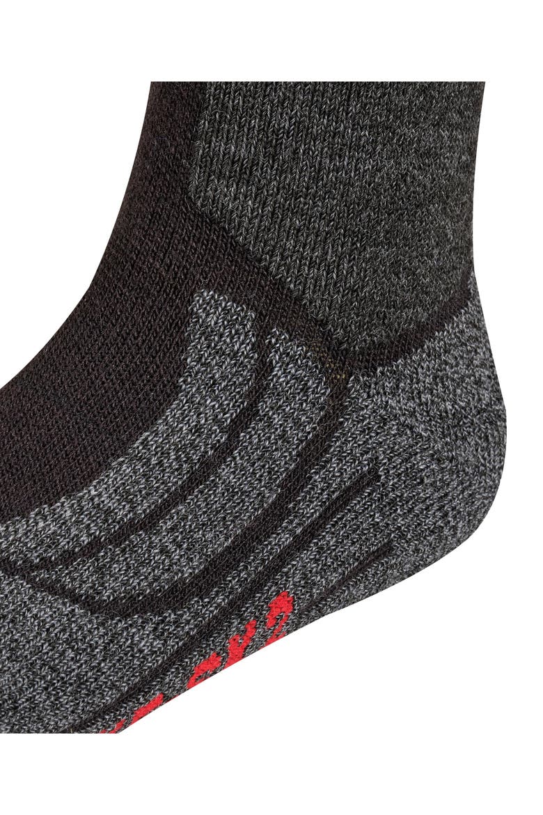 SK2 Intermediate Ski Socks, Alternate, color, Black-Mix