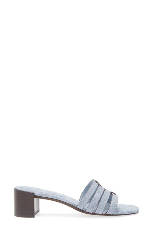 Tory Burch Ines Slide Sandal In Blue