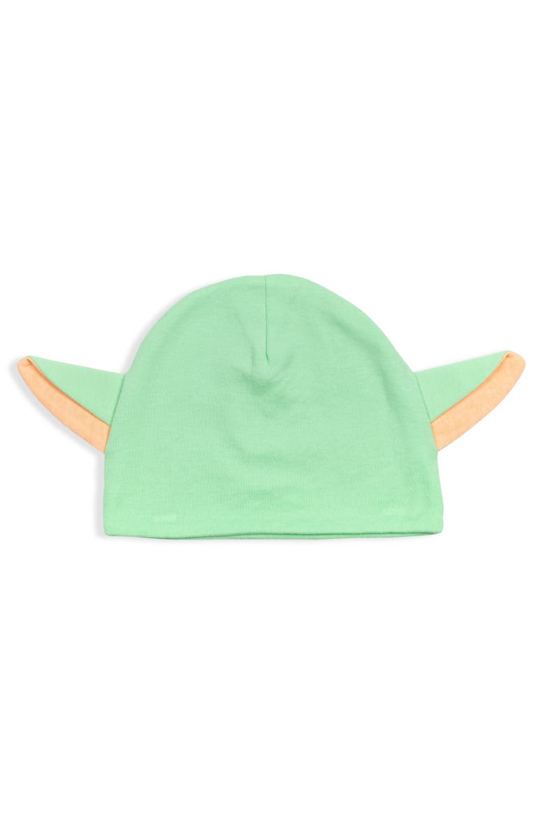 The Mandalorian Grogu Cosplay Bodysuit and Hat Set, Alternate, color, Grogu Mint Green