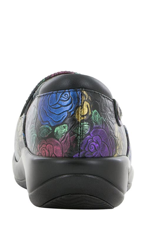 Alegria By Pg Lite Keli Embossed Clog Loafer In Multi