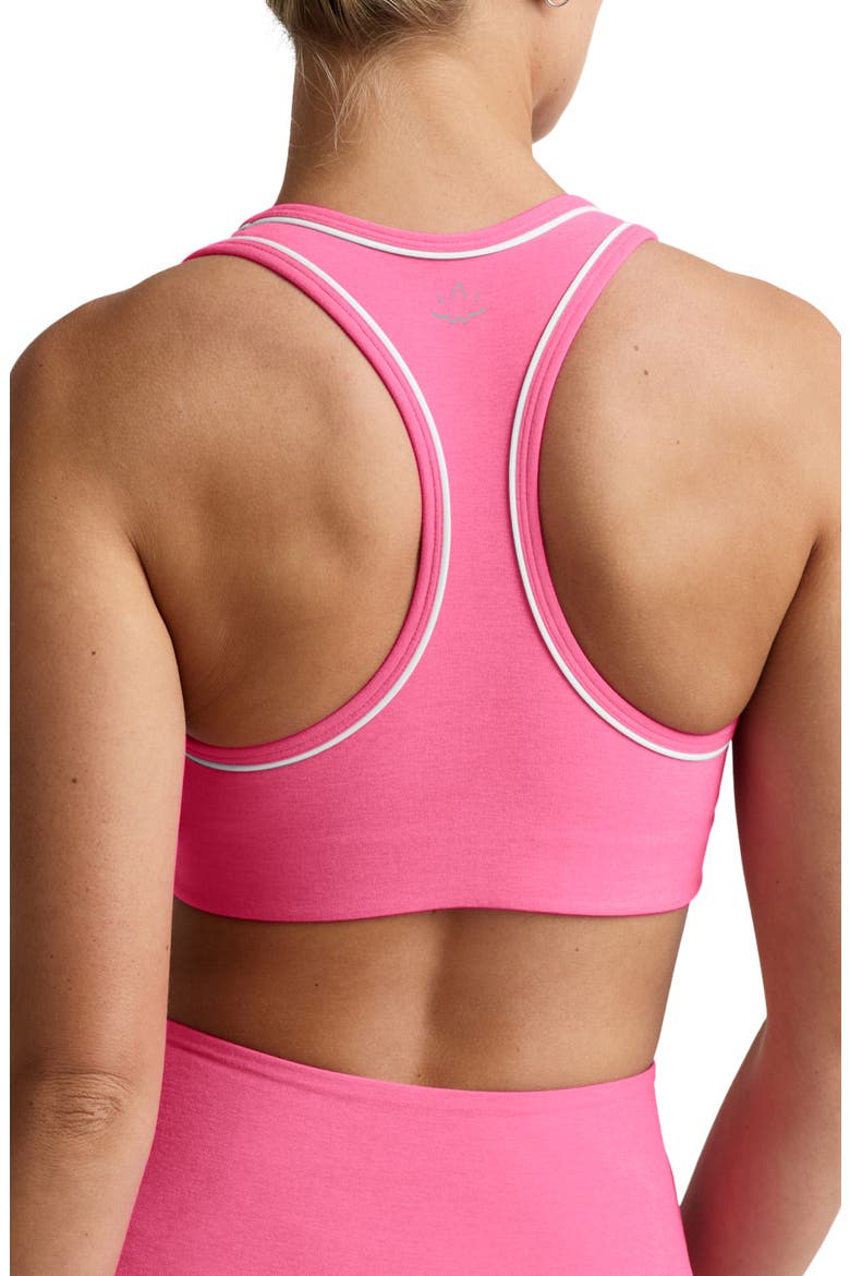 Space Dye Racerback Sports Bra, Alternate, color, LUSCIOUS PINK HEATHER
