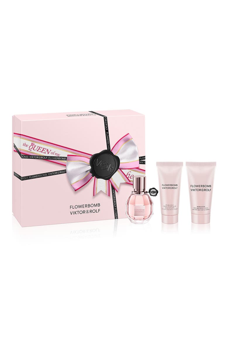 Flowerbomb 3-Piece Perfume Gift Set USD $131 Value, Main, color, NO COLOR