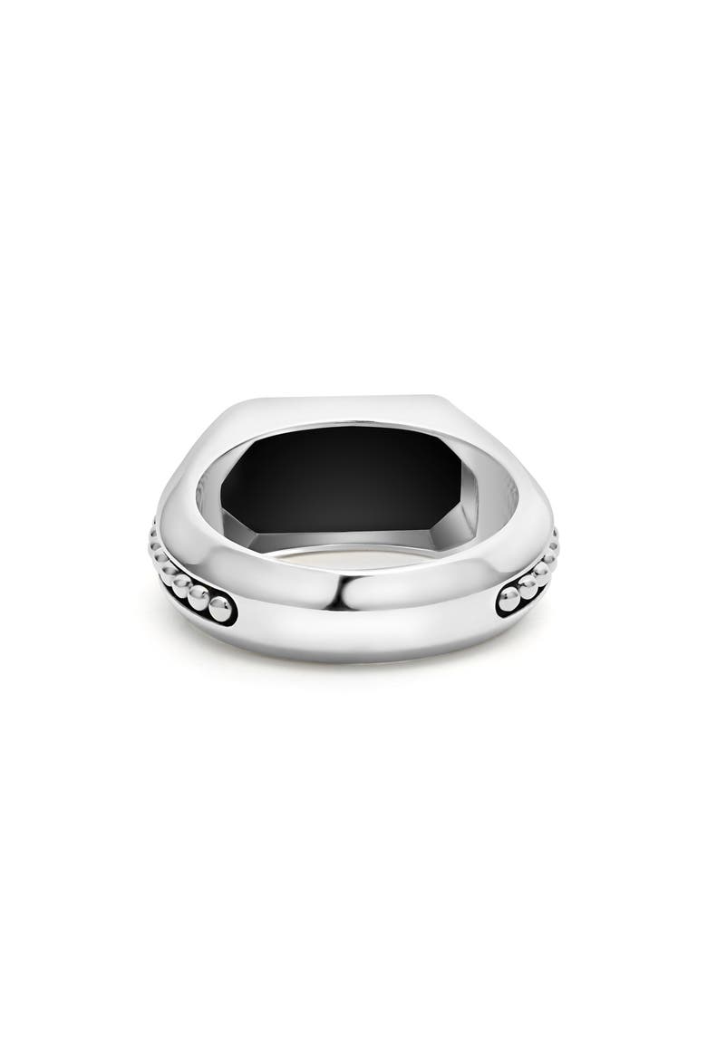 Men's Anthem Onyx Signet Ring, Alternate, color, ONYX