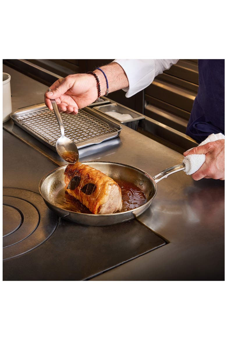 ProBond® Luxe Professional Clad Stainless Steel 12.5-Inch Skillet, Alternate, color, NO COLOR