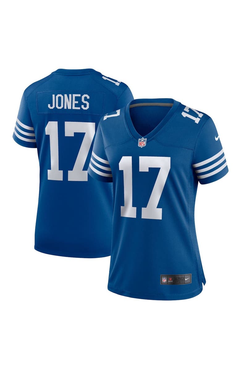 Nike Women's Nike Daniel Jones  Royal Indianapolis Colts Alternate  Game Jersey, Alternate, color, Royal