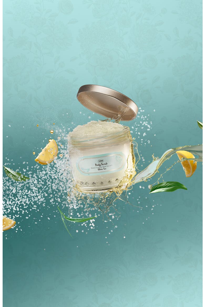 Body Scrub White Tea, Alternate, color, 11 oz