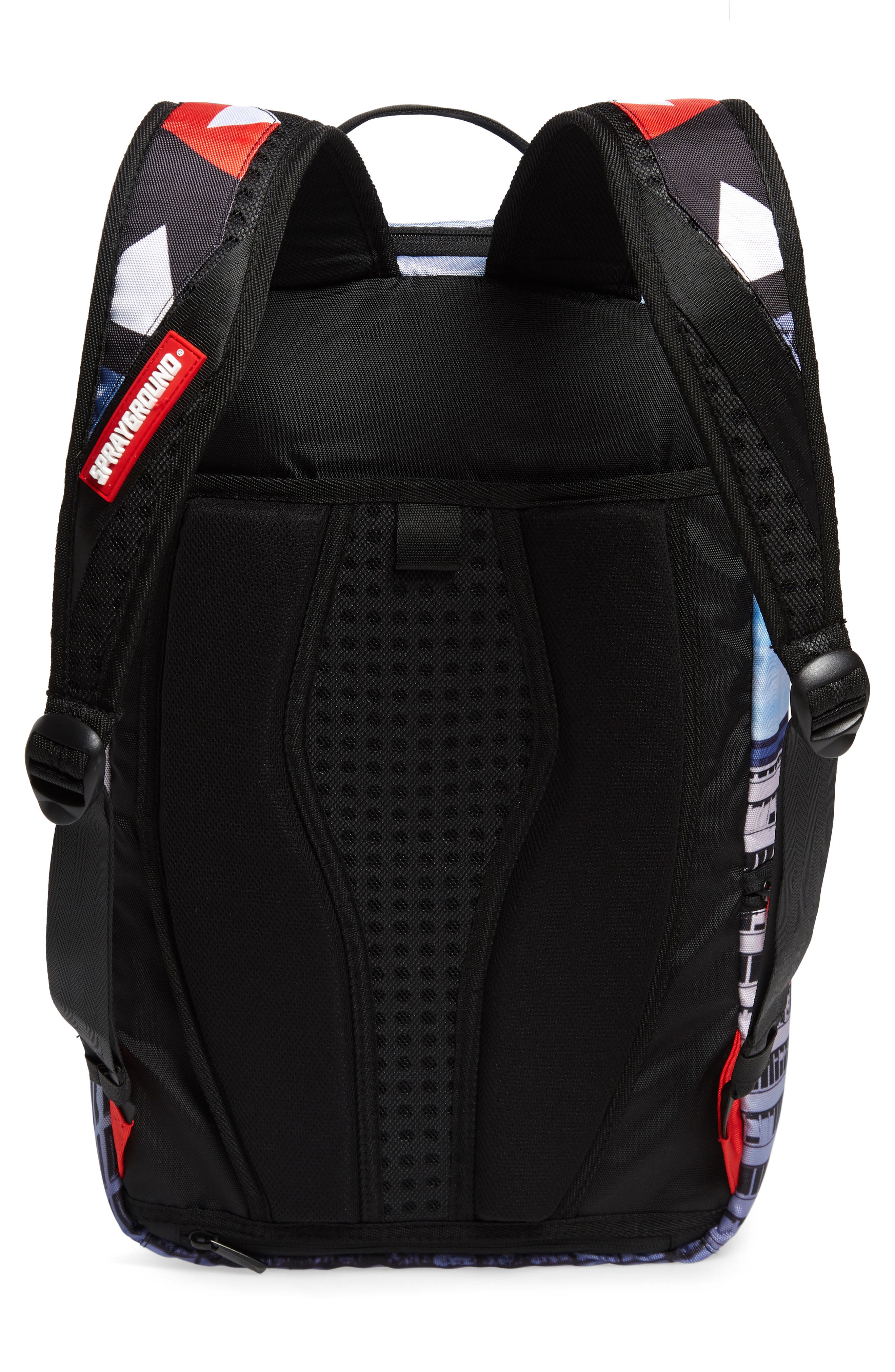 Sprayground Spiderman Upside Down Backpack, Alternate, color, 