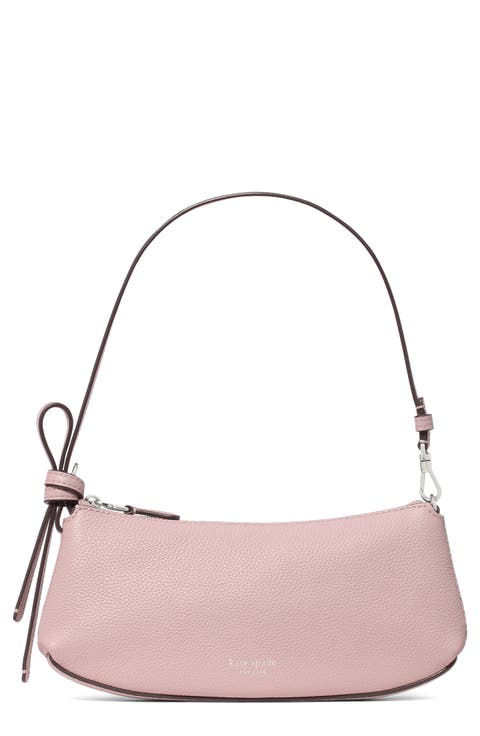 loop pebble leather shoulder bag
