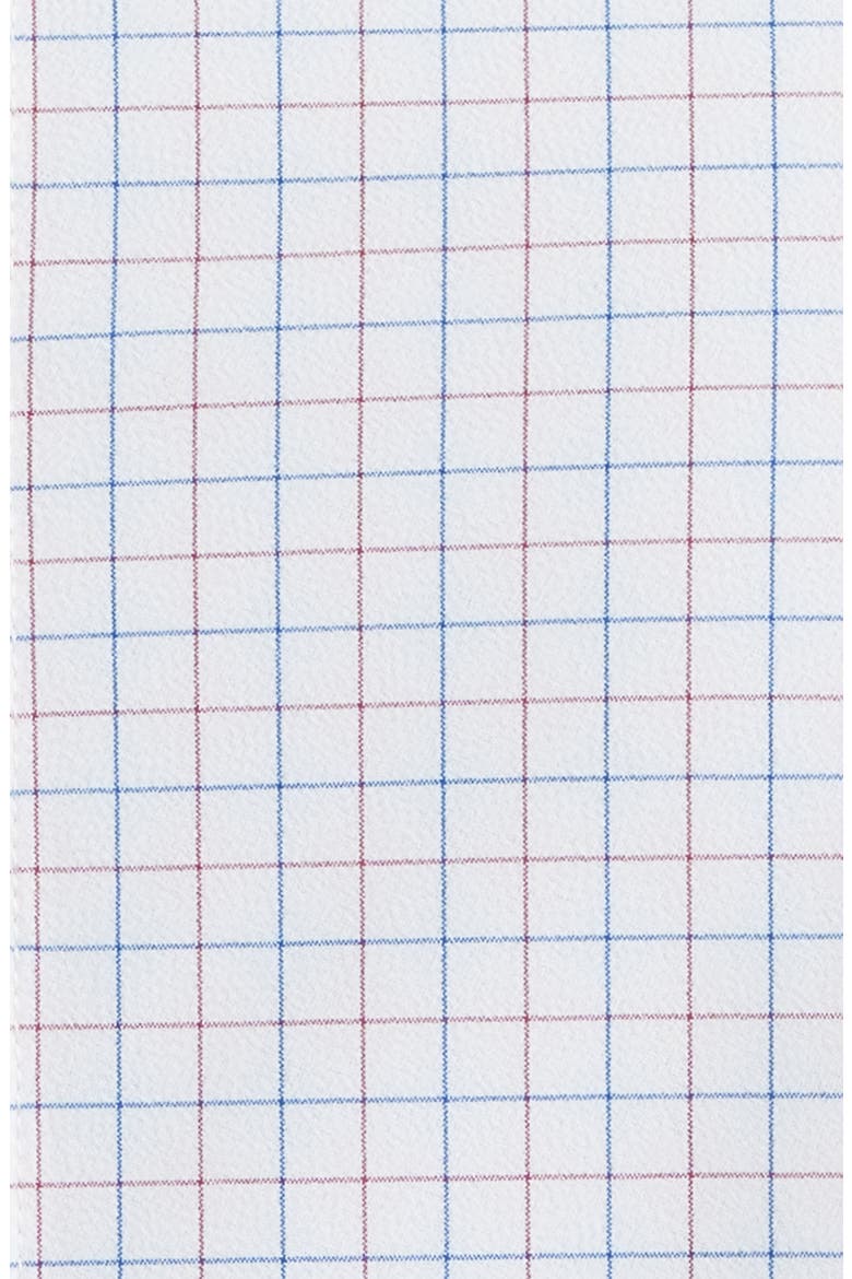 Leeward No Tuck Trim Fit Performance Button-Up Shirt, Alternate, color, MULBERRY CONRAD TATTERSALL CLASSIC