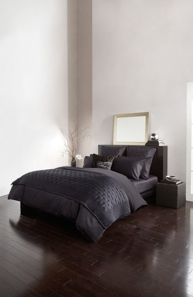 Donna Karan New York Essential Lyocell & Silk Tack Stitch Quilt, Alternate, color, 
